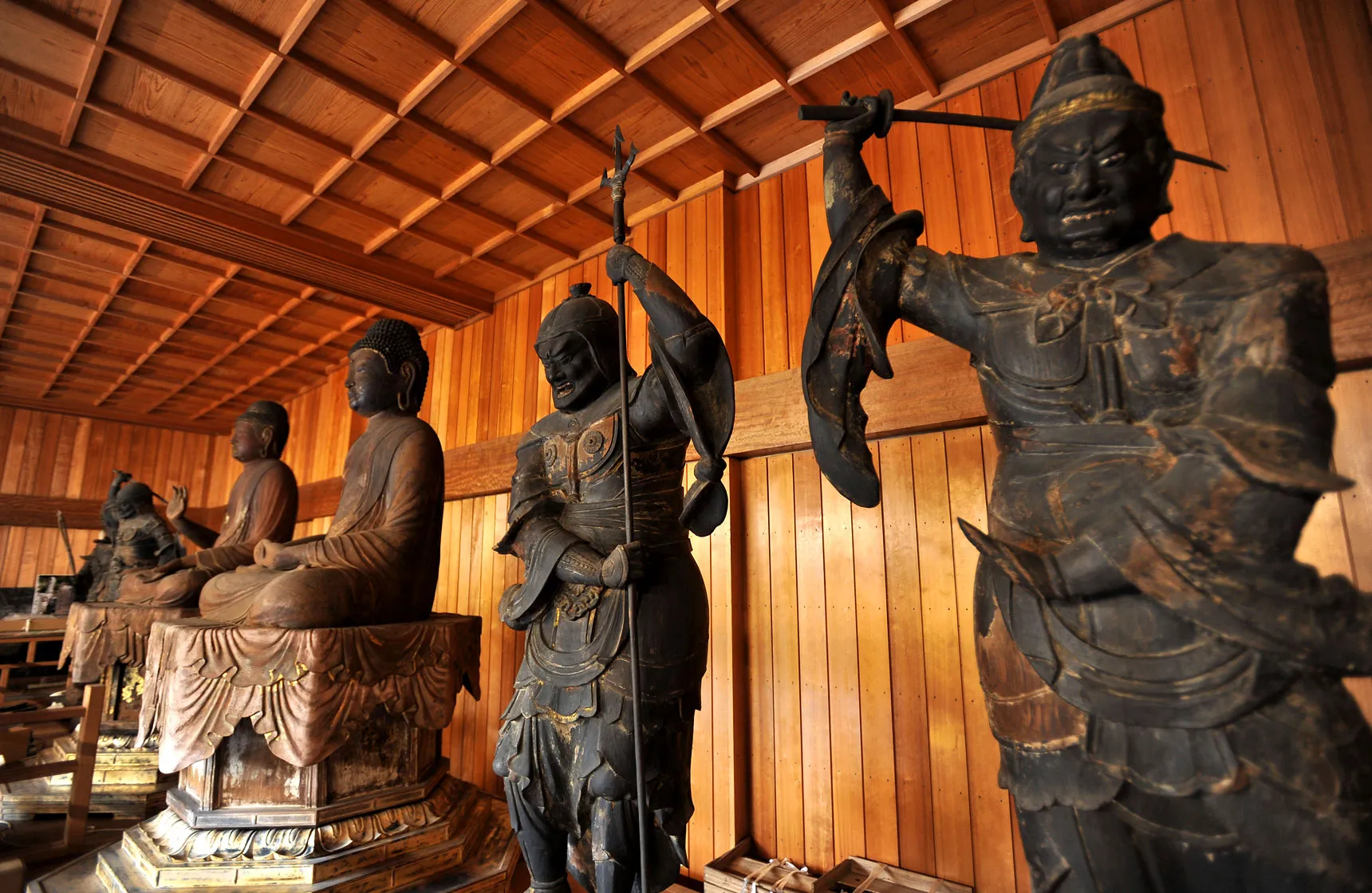 普門寺に所蔵されている仏像